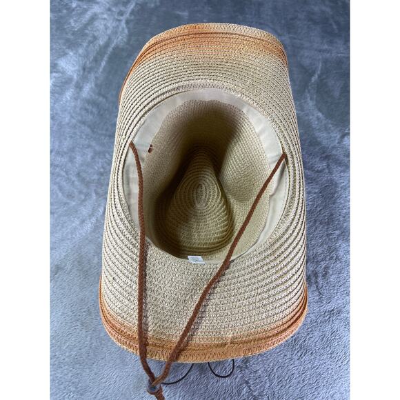 Lucky 7 USA Straw Cowboy Hat Longhorn Western Cowgirl One Size main image 4